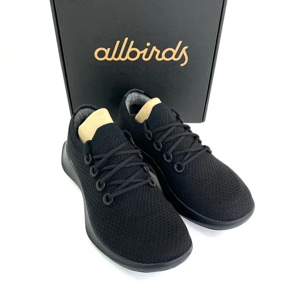 **SOLD**  allbirds Tree Dasher Running Shoes Eclipse Solid Men 9.5 Euro 41.5 - Picture 2 of 16